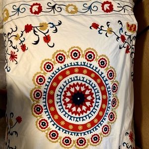 Duvet king size cotton Pottery Barn